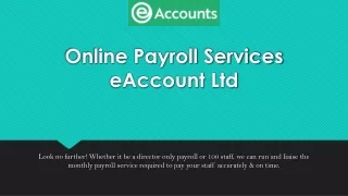 online payroll services eaccount ltd