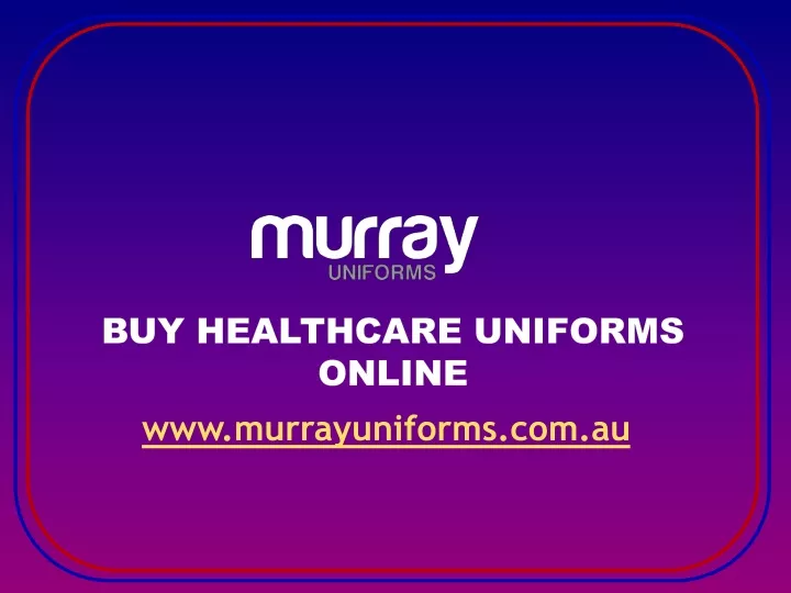 buy healthcare uniforms online