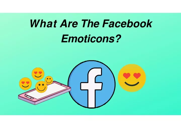 what are the facebook emoticons
