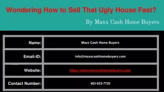 Wondering How to Sell That Ugly House Fast_