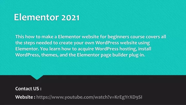 elementor 2021