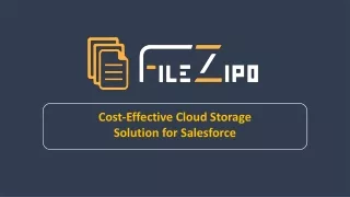 cost effective cloud storage solution