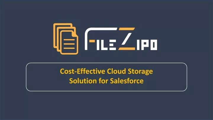 cost effective cloud storage solution