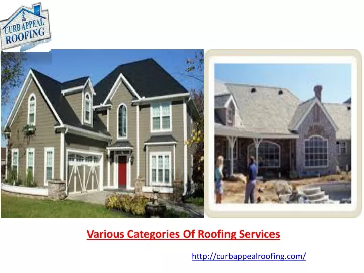 various categories of roofing services