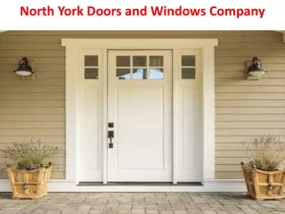 North York Doors and Windows Company