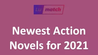 Newest Action Novels for 2021