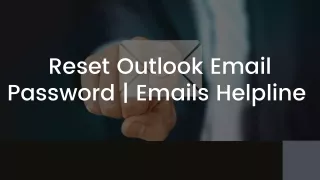 reset outlook email password emails helpline