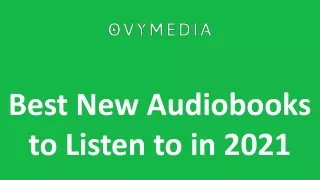 Best New Audiobooks to Listen to in 2021