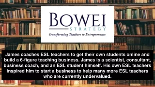 james coaches esl teachers to get their