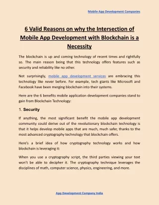 mobile app development companies