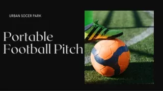 Portable Football Pitch