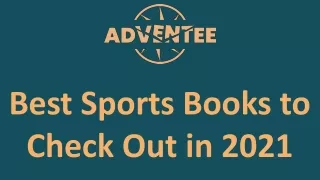 Best Sports Books to Check Out in 2021