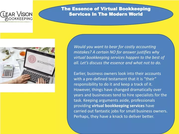 the essence of virtual bookkeeping services