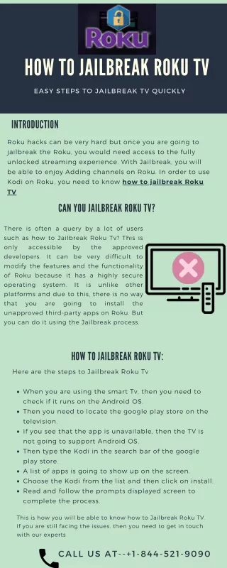 how to j a ilbre a k roku tv