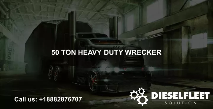 50 ton heavy duty wrecker
