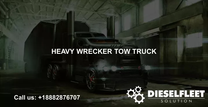 heavy wrecker tow truck