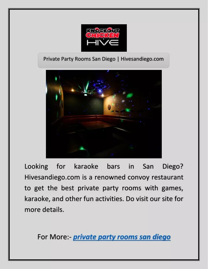 private party rooms san diego hivesandiego com