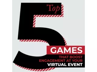 Top 5 Games That Boost Engagement at your Virtual Event