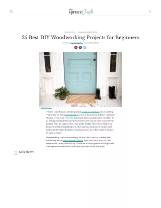 Beginner-Woodworking-Projects 2021