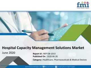 hospital capacity management solutions market