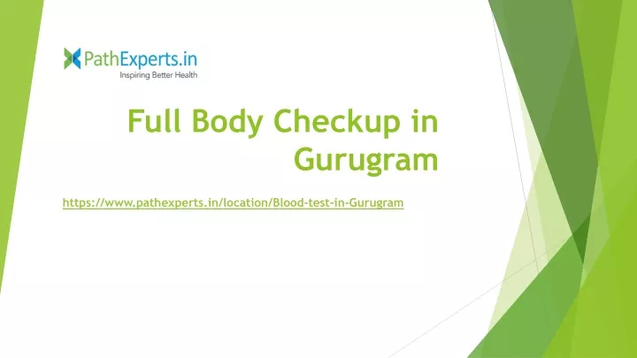 full body checkup in gurugram