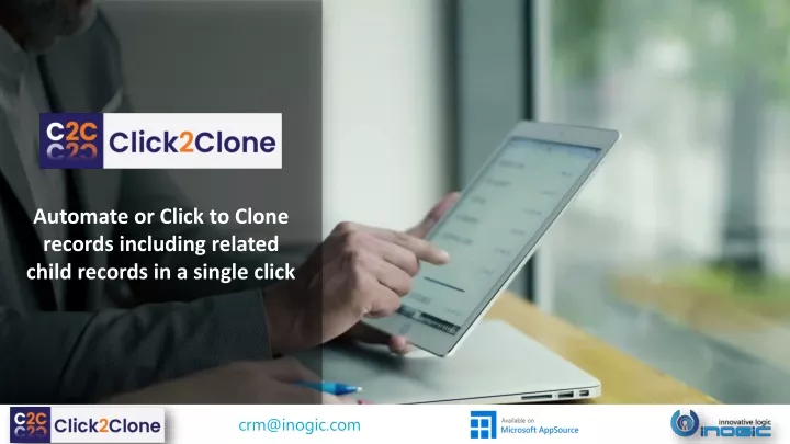 automate or click to clone records including