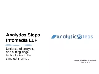 analytics steps infomedia llp