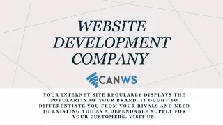 Website Development Company in India | Canws Technologies