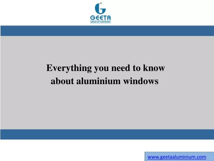 everything you need to know about aluminium