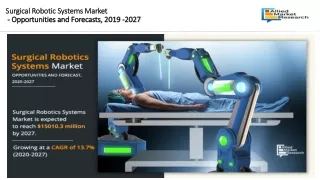 Surgical Robotic Systems Market