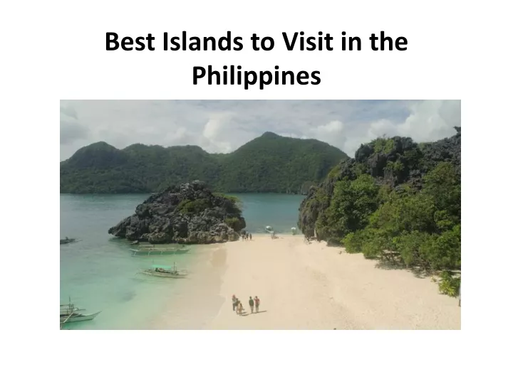 best islands to visit in the philippines