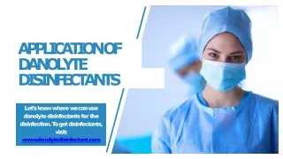 The Industries Where Danolyte Can Disinfection Easily