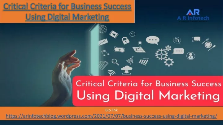 critical criteria for business success using