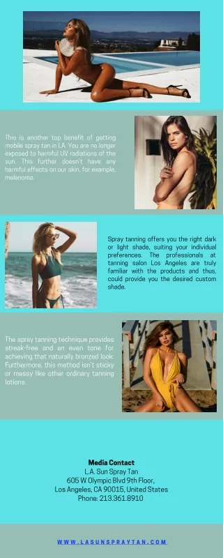 spray tan in LA