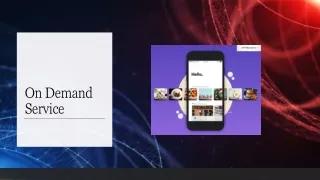 on demand service