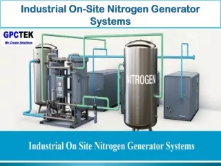Industrial On Site Nitrogen Generator Systems