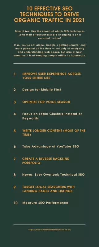 10 effective seo techniques to drive organic