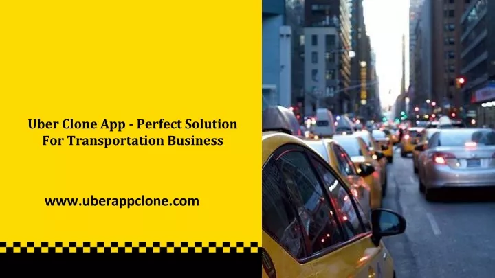 uber clone app perfect solution