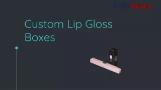custom lip gloss boxes