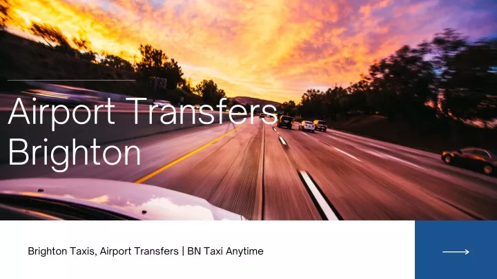 airport transfers brighton