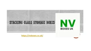 stacking glass storage boxes