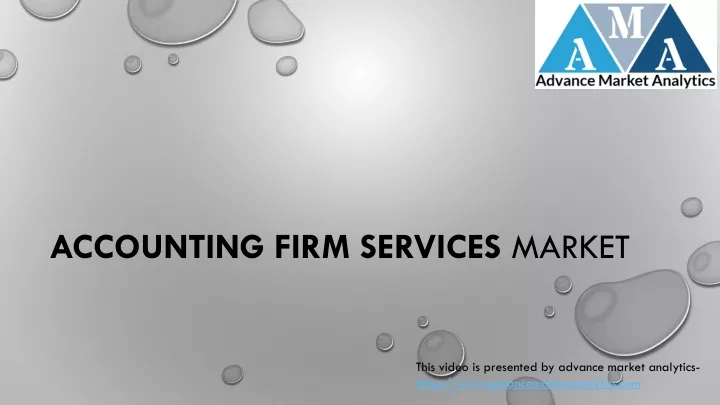 accounting firm services market