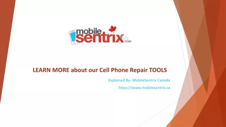 learn more about our cell phone repair tools