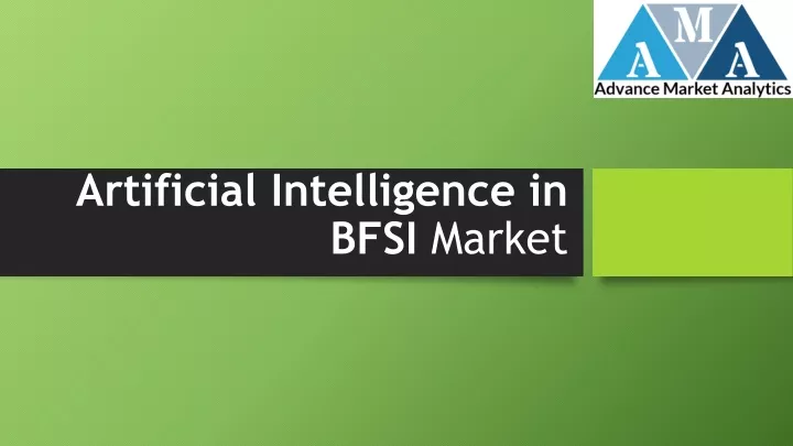 artificial intelligence in bfsi market