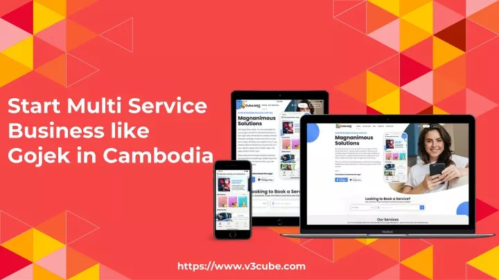start multi service business like gojek in cambodia