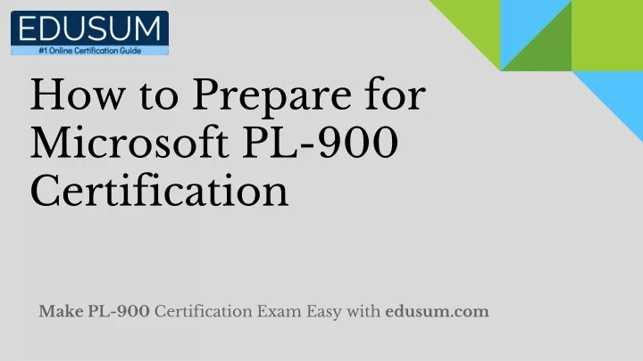 how to prepare for microsoft pl 900 certification