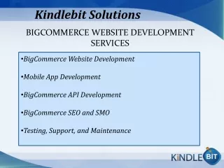 Bigcommerce Website Development Services