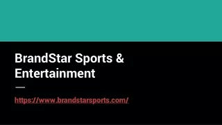 BrandStar Sports & Entertainment