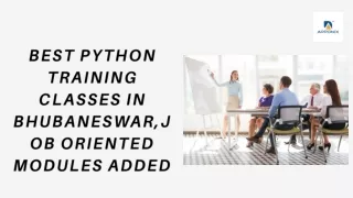 best python training classes in bhubaneswar