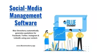 Social-Media Management Software